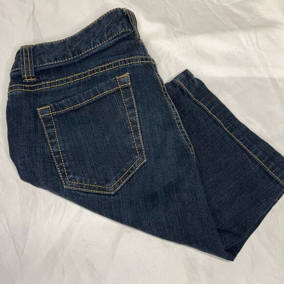 Mossimo Supply Co. Dark Wash Denim Bermuda Shorts Juniors Size‎ 3 - Picture 3 of 5